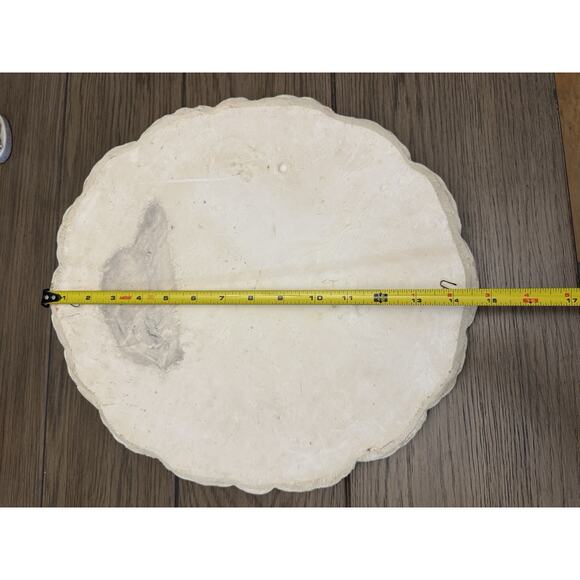 Vintage Chalkware bas-relief Female Cameo Face Wall Plaque Victorian Style 14.5” - Picture 8 of 9